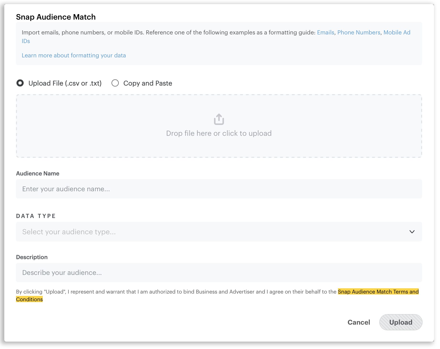 Patchboard Blog How To Create A Custom Audience On Snapchat